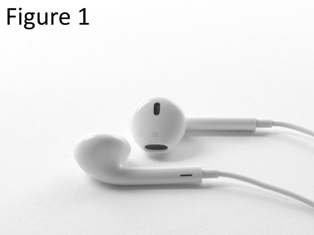 Image of the shape of the EarPods